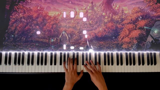 Erik Satie - Gnossienne No.1 - Tutorial (Midi) with Kawai Cn 17 смотреть онлайн