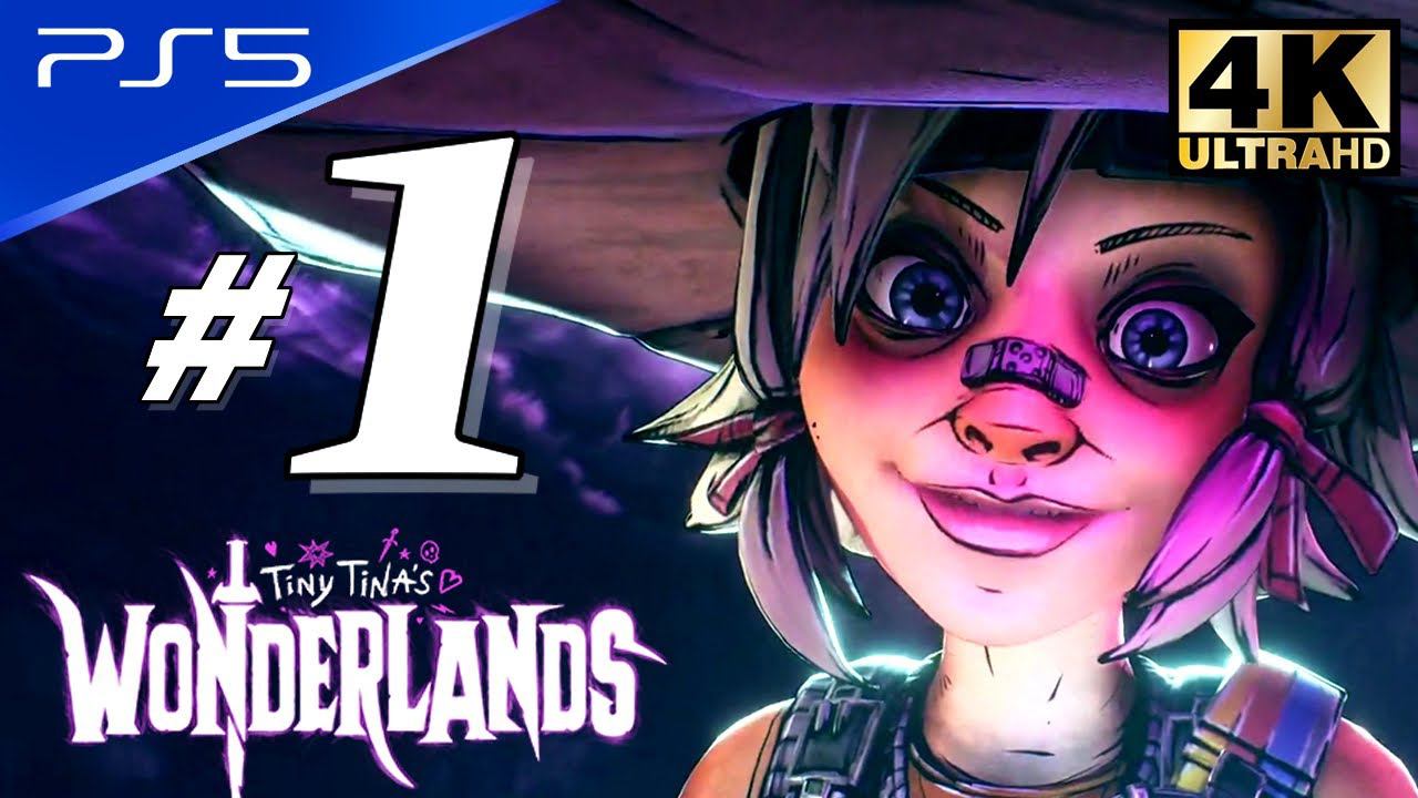 Tiny Tina's Wonderlands - PS5 4K 60FPS Part 1 Walkthrough No Commentary смотреть онлайн