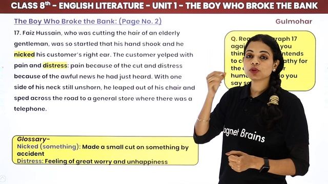 The Boy Who Broke the Bank - Explanation | Gulmohar Class 8 English Unit 1 смотреть онлайн