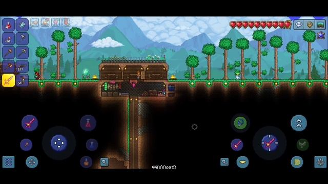 Террария 1.4 на Андроид и iOS - Гайд для новичков Часть 2 (Весь дохардмод) смотреть онлайн