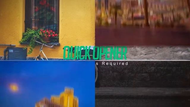 Quick Opener After Effects Template смотреть онлайн
