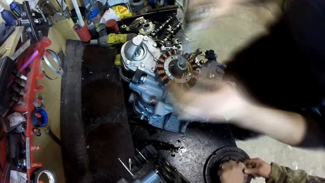Ремонт мотора Suzuki DF 60 ATL 2012г. Часть 3. смотреть онлайн