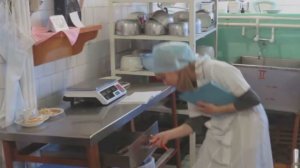 На пищеблоке