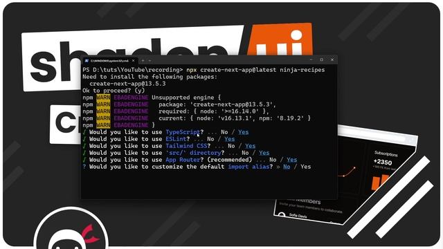 Shadcn UI Crash Course #1 - Introduction & Setup смотреть онлайн