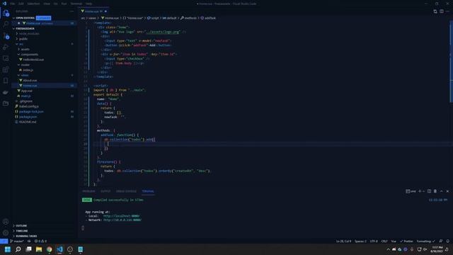 Vue & Firebase - Read & Write data смотреть онлайн