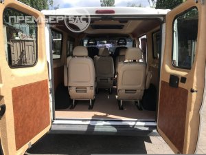 Бюджетное переоборудование фургона #ФиатДукато/Fiat Ducato в пассажирский  от компании Премьер Бас