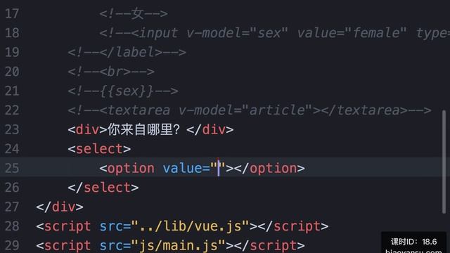 18 6 v model在其他元素及类型上的用法 Vue js精讲 表严肃讲Vue js смотреть онлайн
