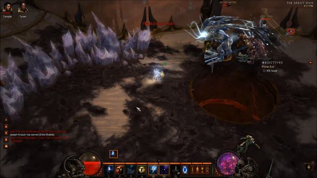Diablo 3 Wizard Vs. Nightmare Izual