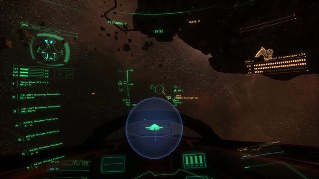 Star Citizen Vanduul Swarm stress test смотреть онлайн