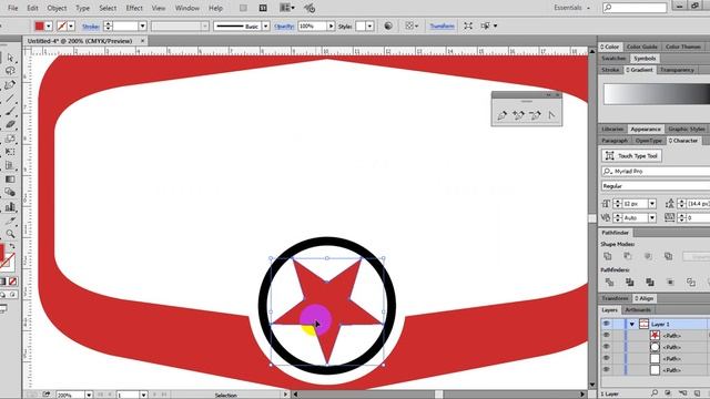 27. Adobe Illustrator Tutorials: TEXACO Logo - Khmer Computer Knowledge смотреть онлайн