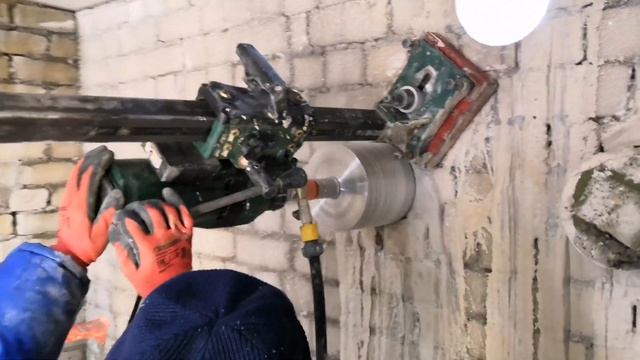 Алмазное сверление при отрицательных температурах. смотреть онлайн