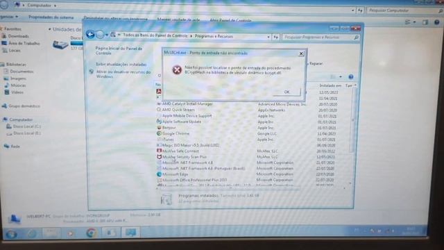 ERRO MCUICnt.exe e bcrypt.dll RESOLVIDO смотреть онлайн