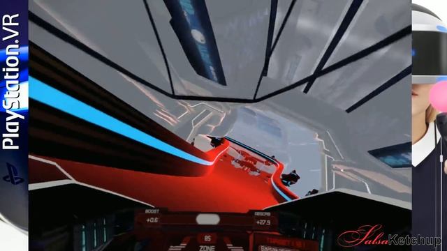 Wipeout VR! Oh Wow! Yes The Dream is Real! The King of AG Racers is on PSVR! смотреть онлайн