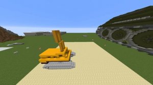 Строим гусеничный кран в майнкрафте | Minecraft |