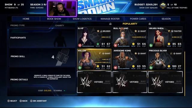 #12 2k23 Custom Women GM Mode: Things are Getting Extreme! Thunder Rosa Joins Smackdown! смотреть онлайн