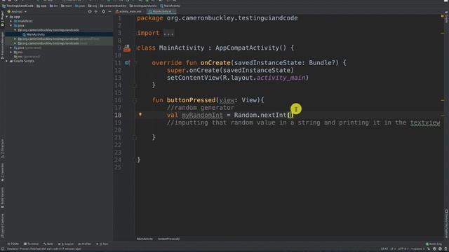 [Android] Generating a Random Value with Kotlin in Android Studio смотреть онлайн