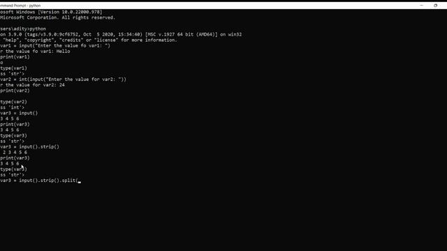 User Input() | Python for Data Engineers смотреть онлайн