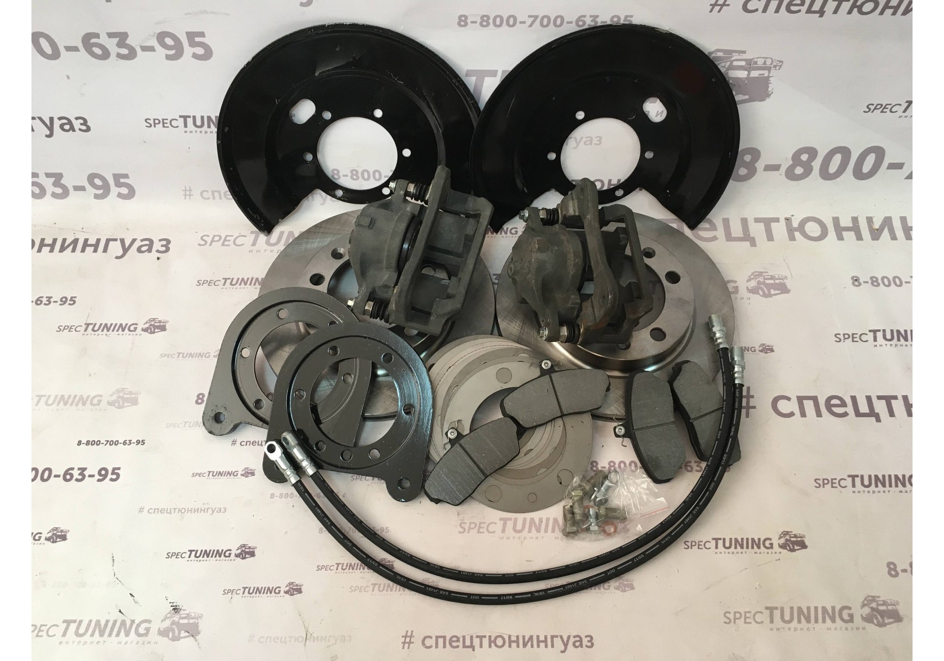 Дисковые тормоза на УАЗ.