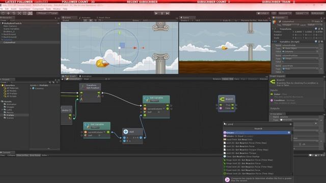 Making Flappy Bird Style Game Unity version with Bolt смотреть онлайн