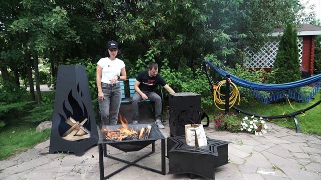 Уличный камин - Зона отдыха своими руками