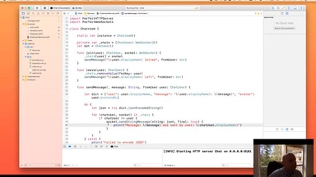 How to use WebSockets in Perfect (Ryan Collins) смотреть онлайн
