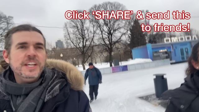 🇷🇺MOSCOW has the WORLD’S Biggest ICE SKATING Rink ?! ⛸️ AMERICANS in RUSSIA! 🇺🇸@simplyshamal смотреть онлайн