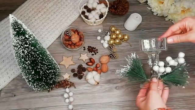 Новогодний Подсвечник. FIX PRICE. DIY. смотреть онлайн