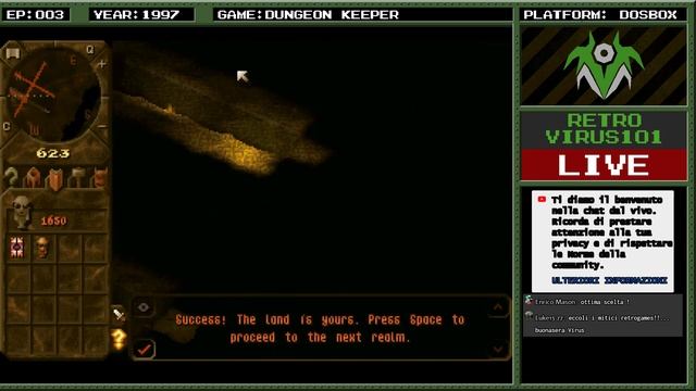 RETROGAMES - RETROVIRUS101 - EP 003 - DUNGEON KEEPER смотреть онлайн