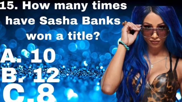 HOW WELL DO YOU KNOW THE BOSS? SASHA BANKS QUIZ PT.2| The legit boss fan💙🦋 смотреть онлайн