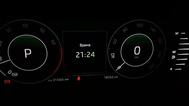 Skoda: ЖК-Приборка Сброс инспекционного сервиса и замены масла (2020) смотреть онлайн