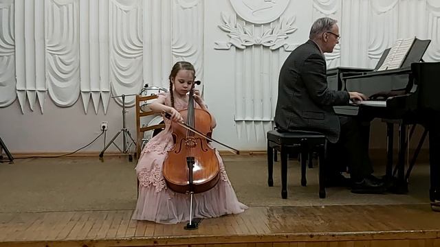 А.Вивальди Концерт до мажор 1 часть, Леонова Злата, Смоленск смотреть онлайн