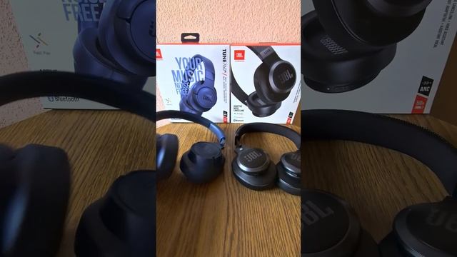 Сравнение JBL TUNE 760NC и JBL LIVE 660NC смотреть онлайн