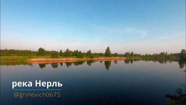 Таймлапс на реке. Рыбалка на реке Нерль. смотреть онлайн