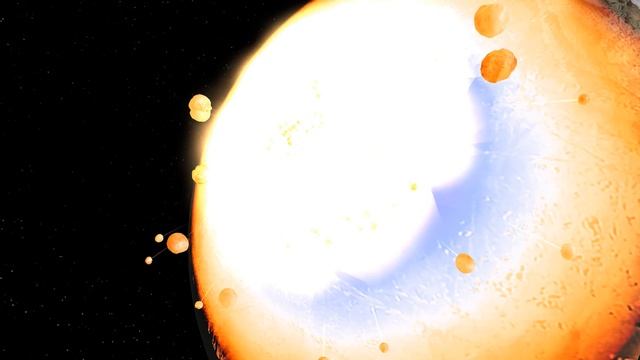 Blood Moon Crashes into Earth - Universe Sandbox смотреть онлайн