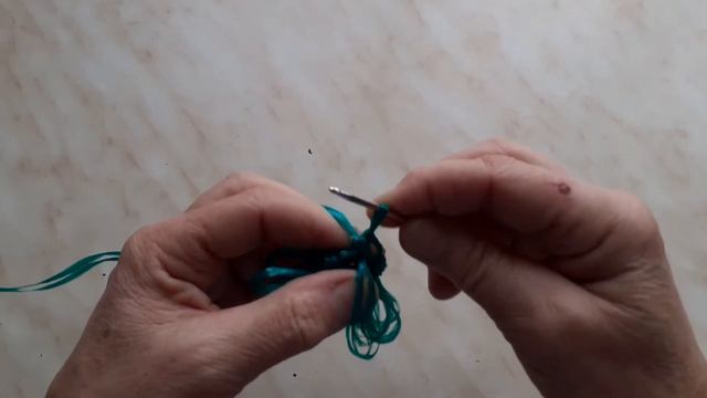 Вяжем Ёлочку - вехотку крючком. смотреть онлайн