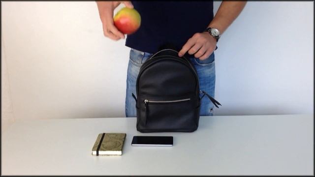 Кожаный рюкзак обзор смотреть онлайн