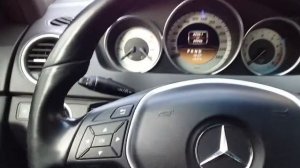 Сброс межсервисного интервала C-klass 11-14 W204 рестайл