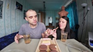 МУКБАНГ НАРЕЗКИ ЛУЧШЕЕ - ГРЕЧНЕВАЯ ЛАПША / КУРИЦА / СЛАДОСТИ / ОБЖОР / Mukbang АСМР 24. 08. 2024