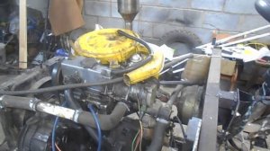 самодельный мини трактор с двигателем ока запуск мотора