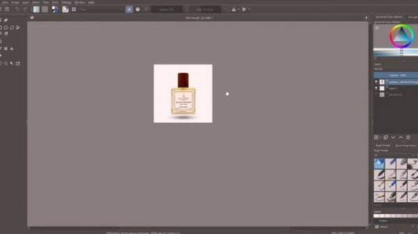 How To Remove Background from Photo Using Krita | PNG Images | Tutorial