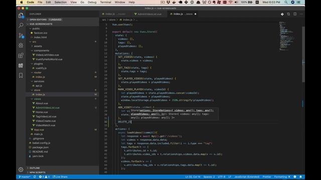 VueX Edit and Delete + Admin Page (Building a VueJS app Part 6) смотреть онлайн