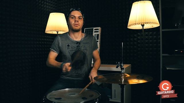 Три самых популярных ритма на барабанах || Guitardo show смотреть онлайн