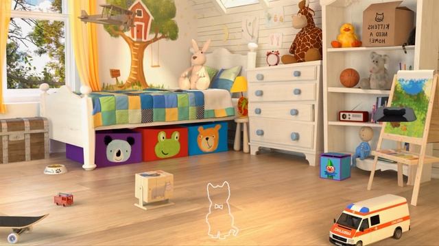 ПРИКЛЮЧЕНИЕ МАЛЕНЬКОГО КОТЕНКА - Кид играет с котом на #ПУРУМЧАТА смотреть онлайн
