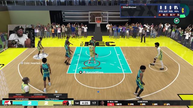 MY STEPH CURRY BUILD IS A CHEAT CODE IN THE REC ON NBA2K24.... смотреть онлайн