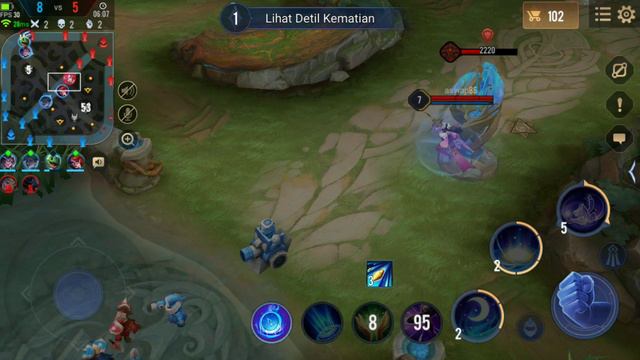 Lindis AOV gameplay Arcana wiraww no buff blue!!! AOV INDONESIA смотреть онлайн