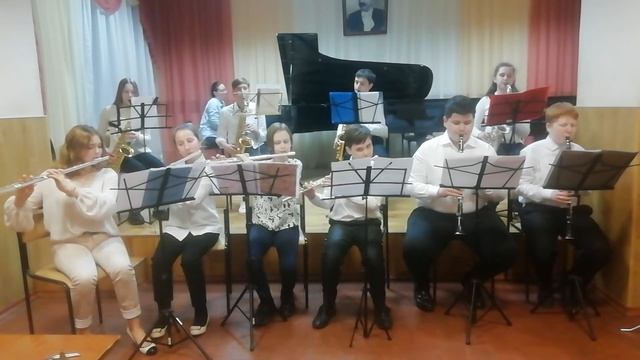 А. Менкен - Вы наш гость (сводный ансамбль деревянных духовых инструментов ДШИ им. Н.Н.Алмазова) смотреть онлайн