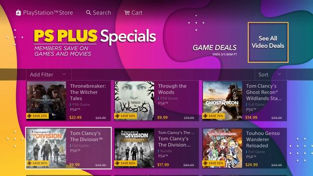 PS PLUS SPECIALS & 3 FREE PS4 THEMES смотреть онлайн