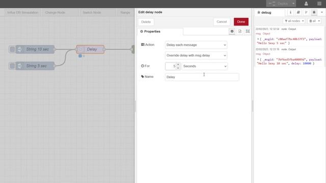 Overview or Node Red - Delay Node смотреть онлайн