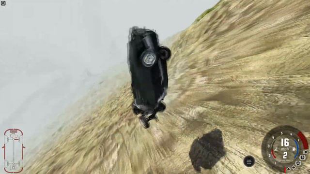 СМЕРТЕЛЬНЫЙ СПУСК - ОСТАНЕТСЯ В ЖИВЫХ ? BeamNg Drive смотреть онлайн
