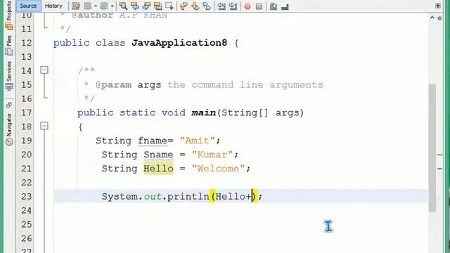 JAVA PROGRAMMING TUTORIAL 9 JAVA STRING DATATYPE INTRODUCTION IN HINDI смотреть онлайн